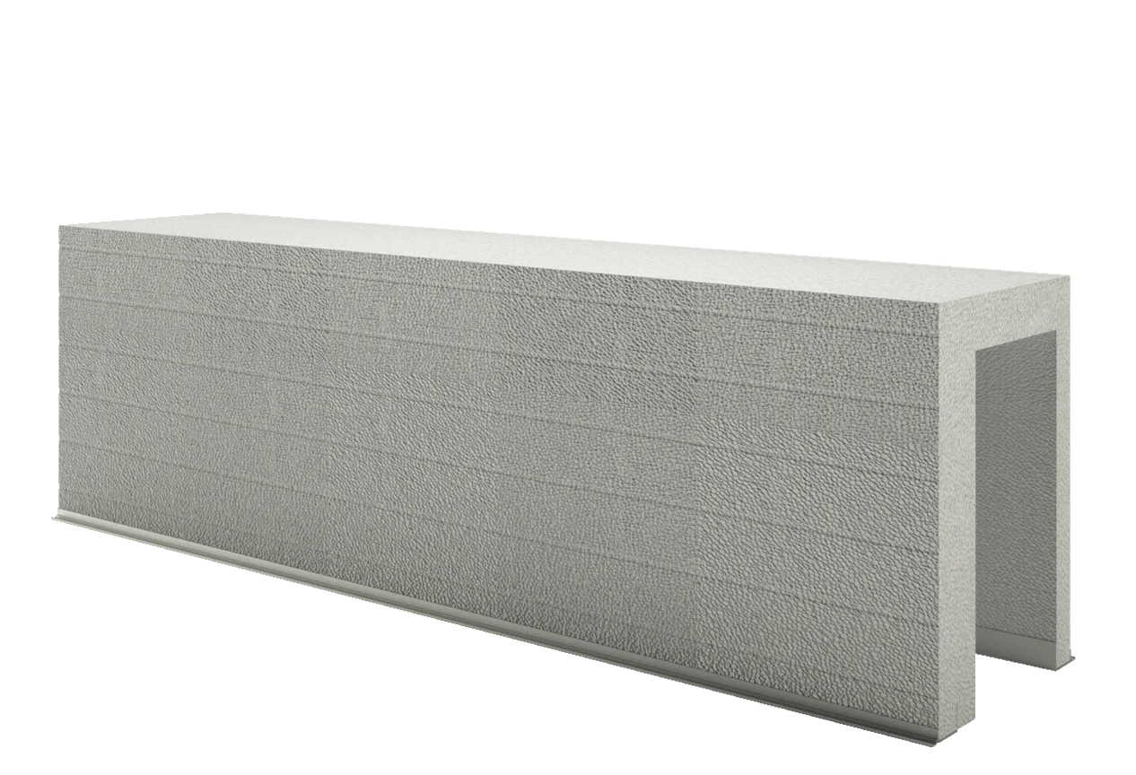 cassonetto in polistirene per tapparella linea Sole FS