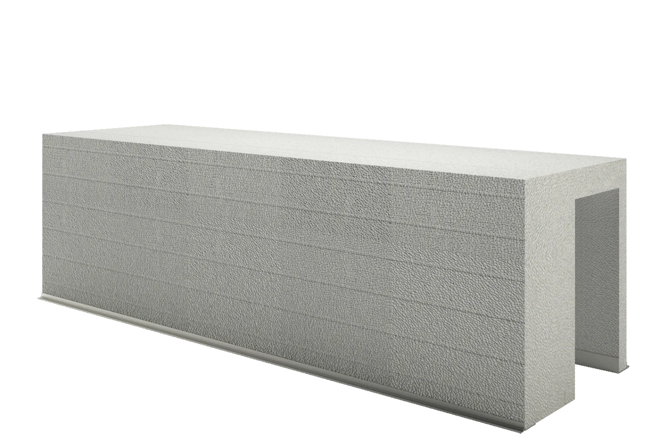 cassonetto in polistirene per tapparella linea sole M