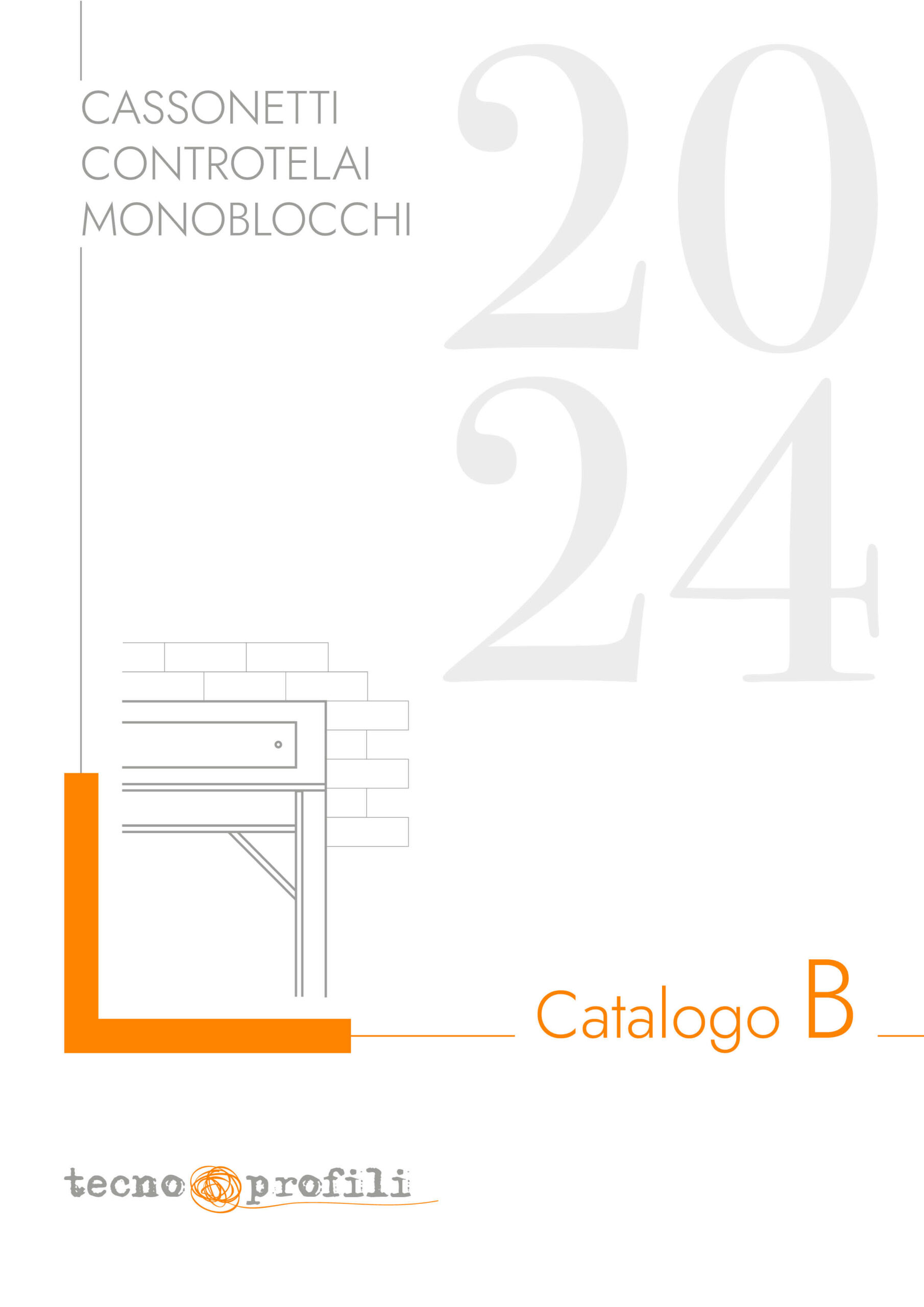 listino 2024 dei monoblocchi, cassonetti e controtelai tecno profili