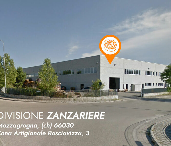 nuovo stabilimento dedicato alle zanzariere